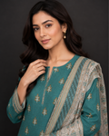 3-Piece Printed Lawn Suit by Safina (D-221B)