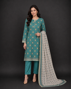 3-Piece Printed Lawn Suit by Safina (D-221B)