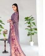 Teyana 3-Piece Embroidered Lawn by Tawakkal (D-3079)