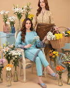 Unstitched 3 Piece Printed Lawn