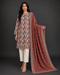 3-Piece Printed Lawn Suit by Safina (D-08b)
