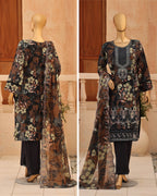 Casca 3-Piece Embroidered Lawn by Dr. Haris (CAS-005)