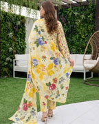 Dr Print 3-Piece Printed Lawn by Dr. Haris (V19-003)