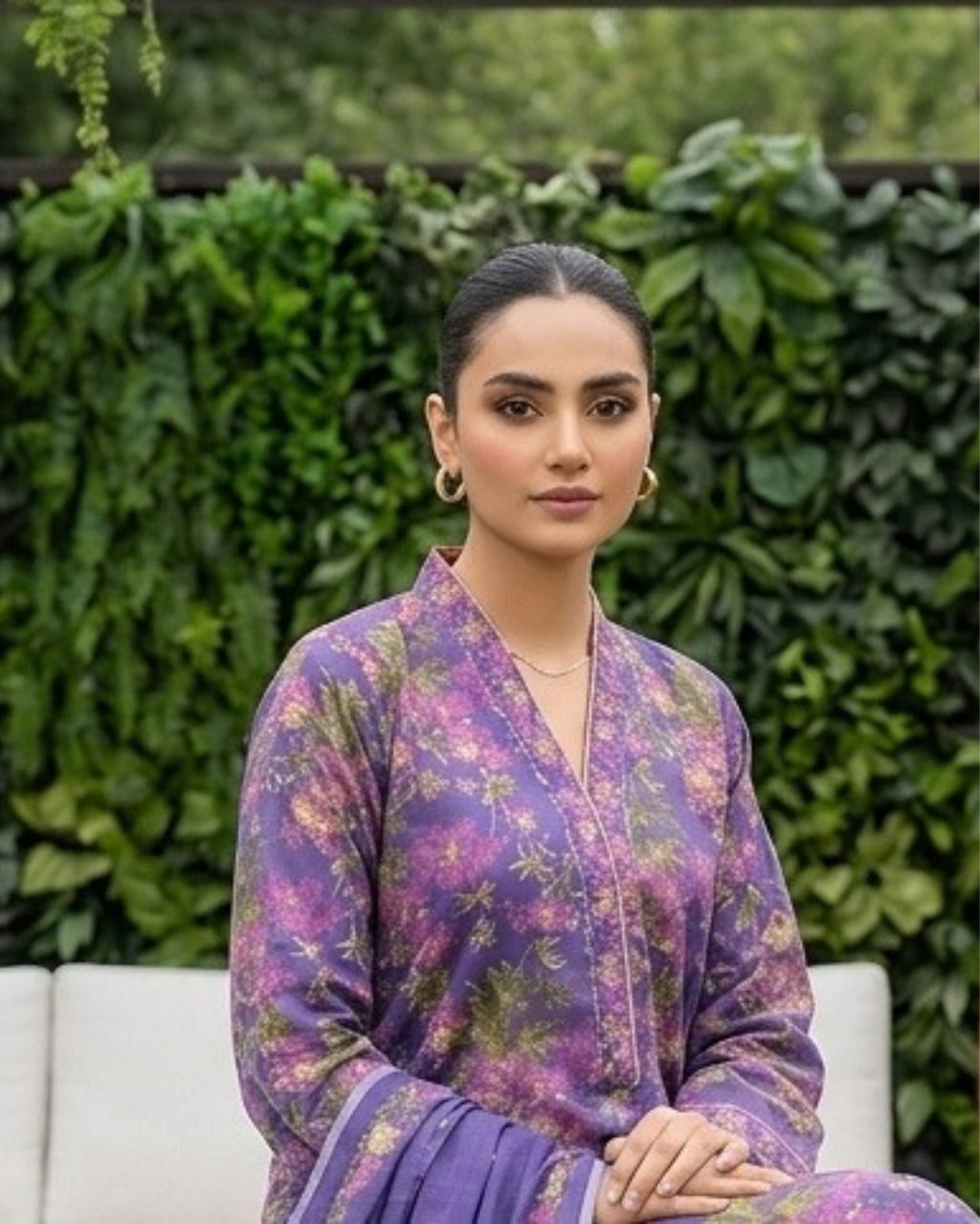 Dr Print 3-Piece Printed Lawn by Dr. Haris (V19-004)