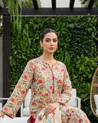 Dr Print 3-Piece Printed Lawn by Dr. Haris (V19-006)