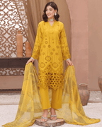 Dr Shiffli 3-Piece Embroidered Lawn by Dr. Haris (DRS-022)
