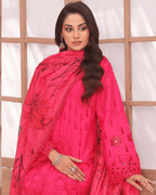 Dr Shiffli 3-Piece Embroidered Lawn by Dr. Haris (DRS-023)