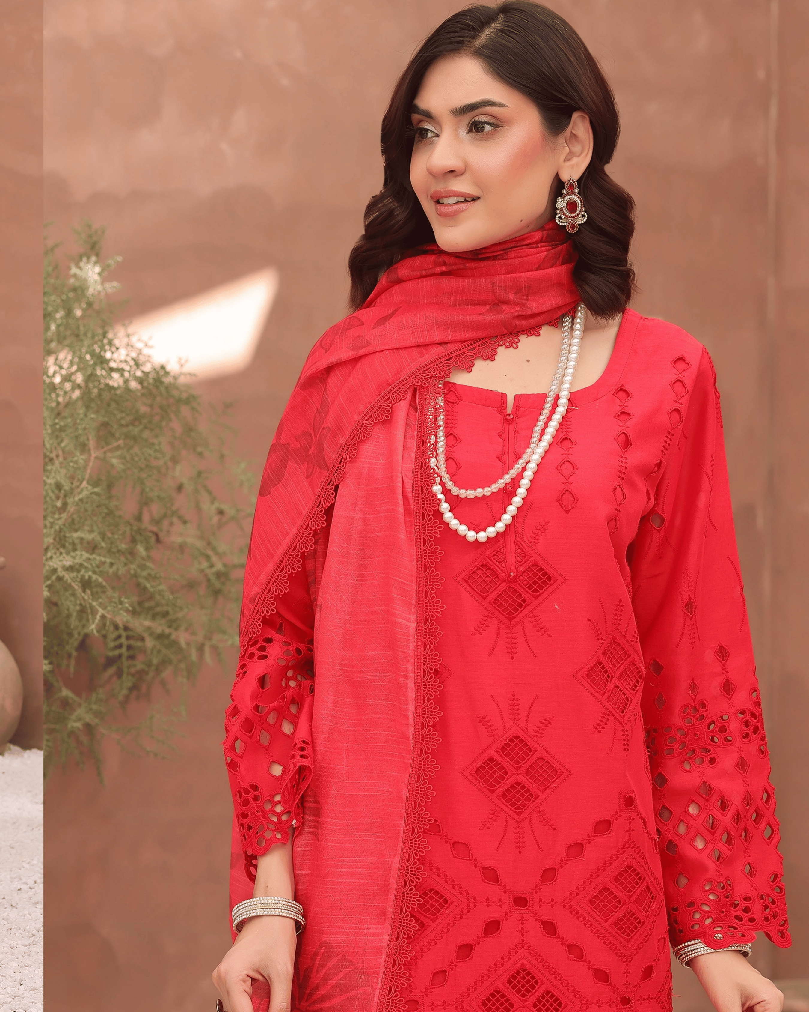 Dr Shiffli 3-Piece Embroidered Lawn by Dr. Haris (DRS-024)