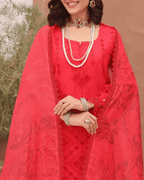 Dr Shiffli 3-Piece Embroidered Lawn by Dr. Haris (DRS-024)