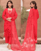 Dr Shiffli 3-Piece Embroidered Lawn by Dr. Haris (DRS-024)