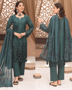 Dr Shiffli 3-Piece Embroidered Lawn by Dr. Haris (DRS-026)