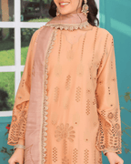 Dr Shiffli 3-Piece Embroidered Lawn by Dr. Haris (DRS-027)