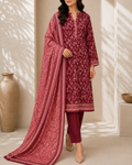 3-Piece Printed Lawn Suit by Safina A-One Textile (D-175)