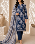 3-Piece Printed Lawn Suit by Safina A-One Textile (D-172)