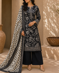 3-Piece Printed Lawn Suit by Safina A-One Textile (D-213a)