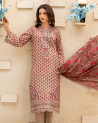 Laveen 3-Piece Embroidered Lawn by Tawakkal (D-4129)
