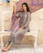 Laveen 3-Piece Embroidered Lawn by Tawakkal (D-4130)