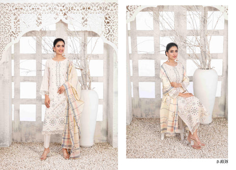 Mabel Fancy Lawn Collection 2025 By Tawakkal Fabric